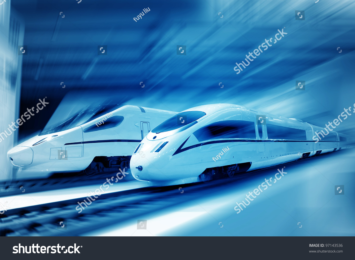 Transport stock photo the background of the high speed train with motion blur outdoor 97143536 - business consulting1